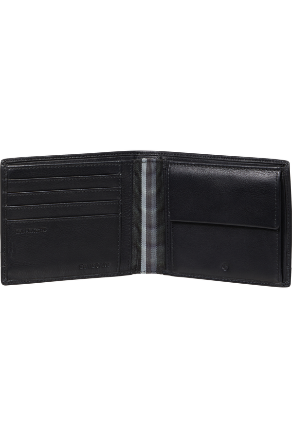 Samsonite Flagged Slg 015 - B 4CC+2C+C  Czarny Samsonite Flagged Slg 015 - B 4CC+2C+C  Czarny