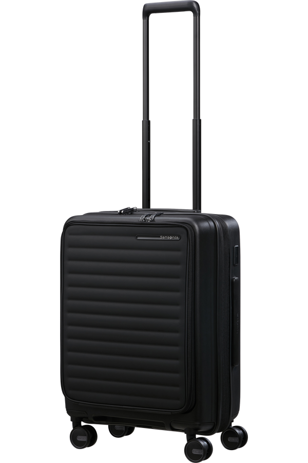 Samsonite Restackd Spinner Expandable Easy Access 55cm  Czarny