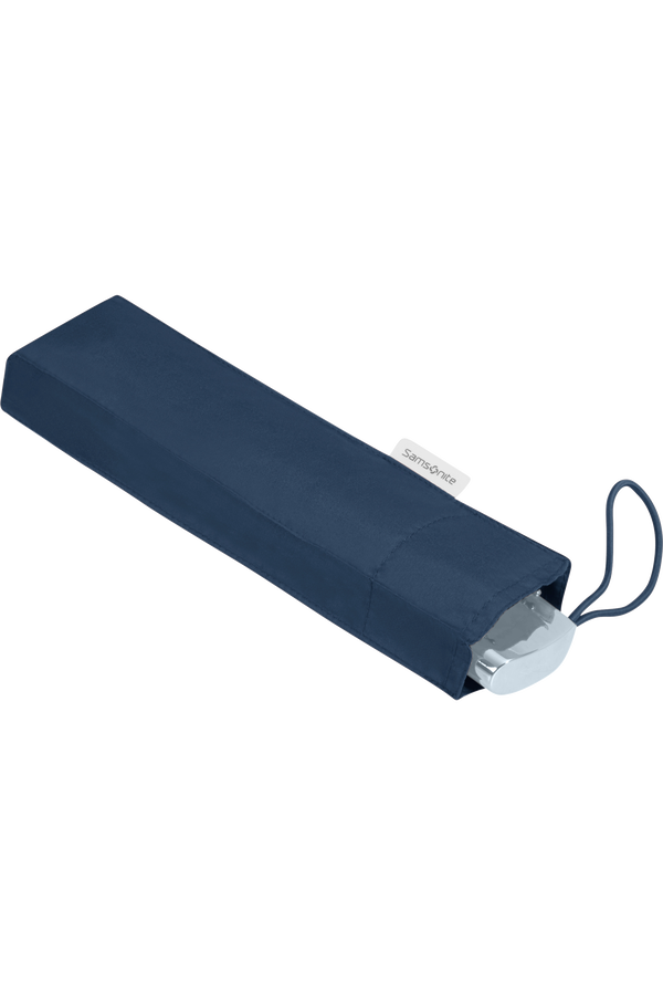 Samsonite Rain Pro Parasol manualny płaski 3 Sect. Niebieski