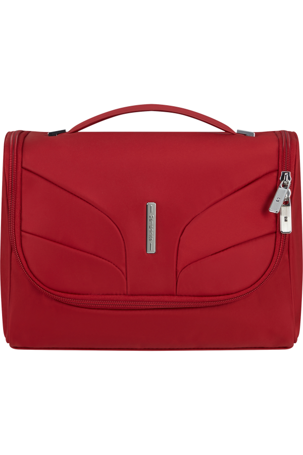 Samsonite Attrix Toilet Kit Hanging Toilet Kit  Czerwony