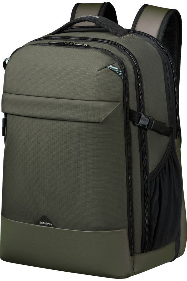 Samsonite Roadseeker Laptop Backpack Expandable L  Ciemny oliwkowy