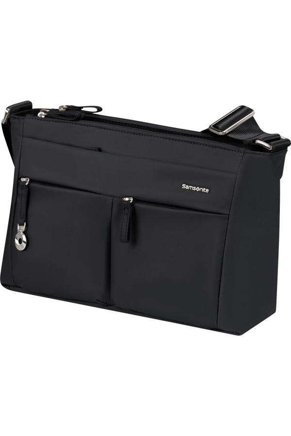 Samsonite Move 5.0 Horiz. Shoulder Bag + Flap  Czarny