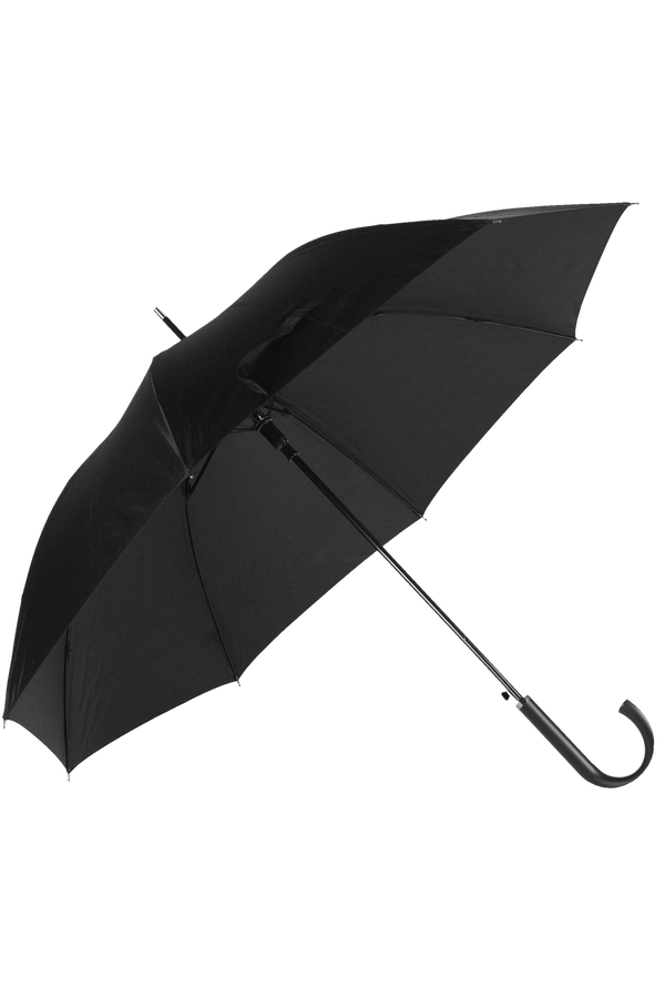 Samsonite Rain Pro Parasol długi Czarny Samsonite Rain Pro Parasol długi Czarny