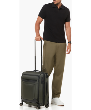 Pro-DLX 6 Walizka na 4 kołach poszerzany 55cm 55 x 40 x 23/28 cm | 3.2 kg