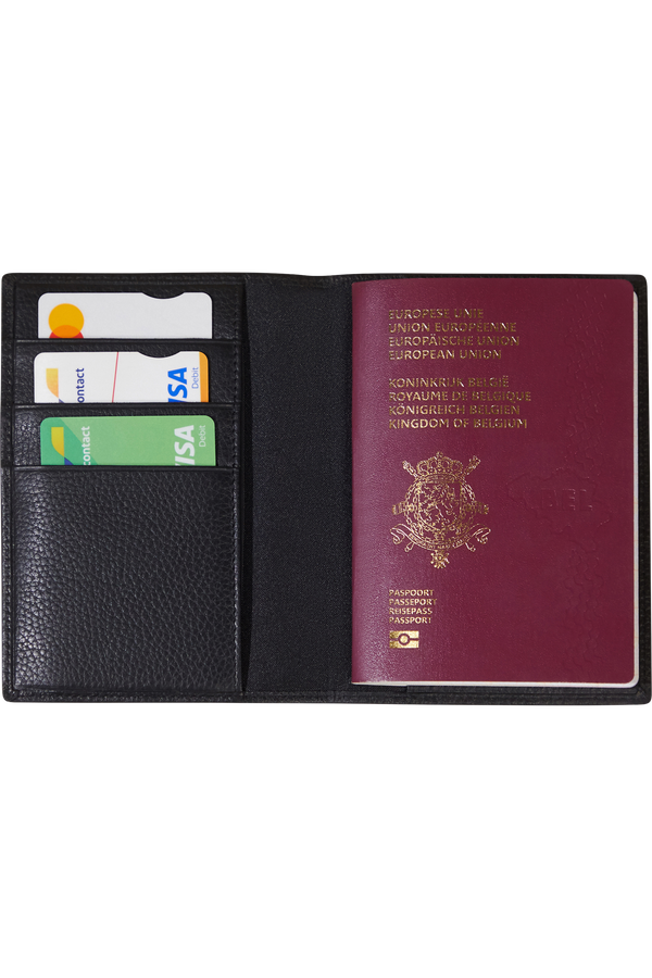 Samsonite Ta Revolution Passport Cover  Czarny
