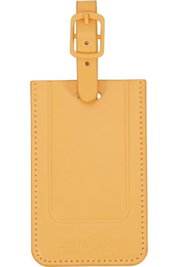 Samsonite Ta Revolution Rectangle Luggage Tag x2  Żółty