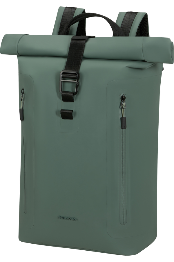 Samsonite Coatify Biz Rolltop Backpack 15.6'  Zielony