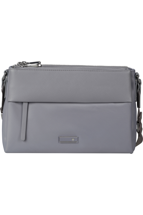 Samsonite Zalia 3.0 H.Shoulder Bag 3 Comp  Silver Grey