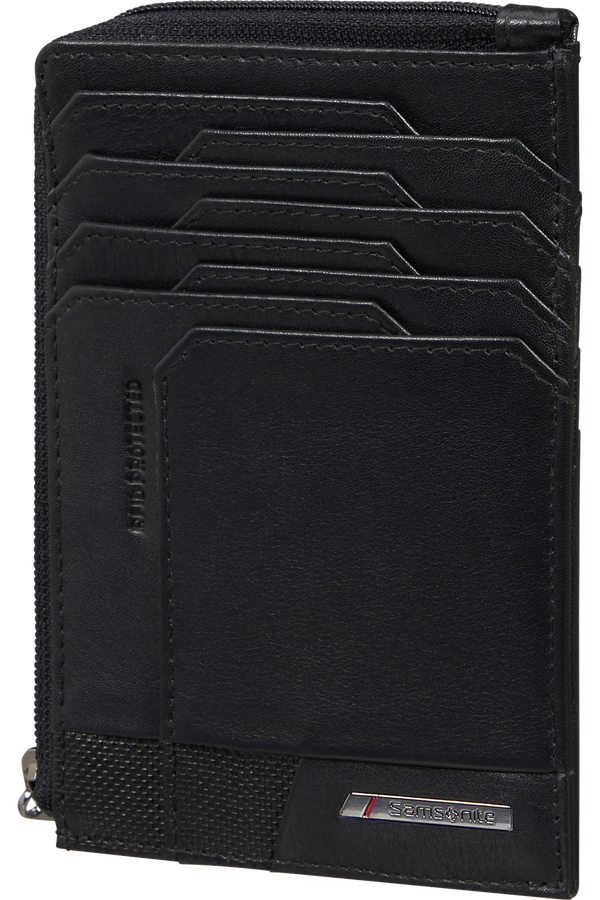 Samsonite Pro-Dlx 6 Slg 727-ALL IN ONE WALLET ZIP  Czarny