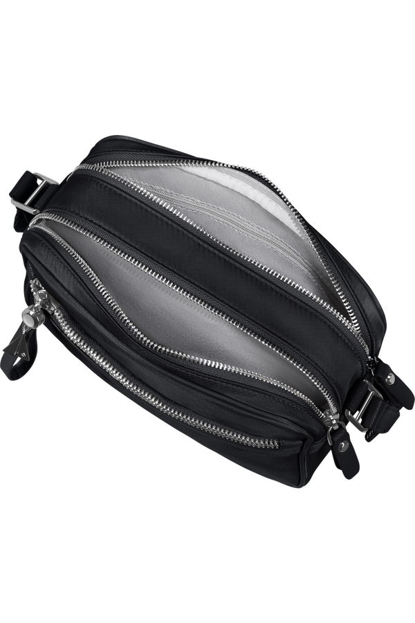 Samsonite Karissa Evo Shoulder Bag 2 Comp  Czarny