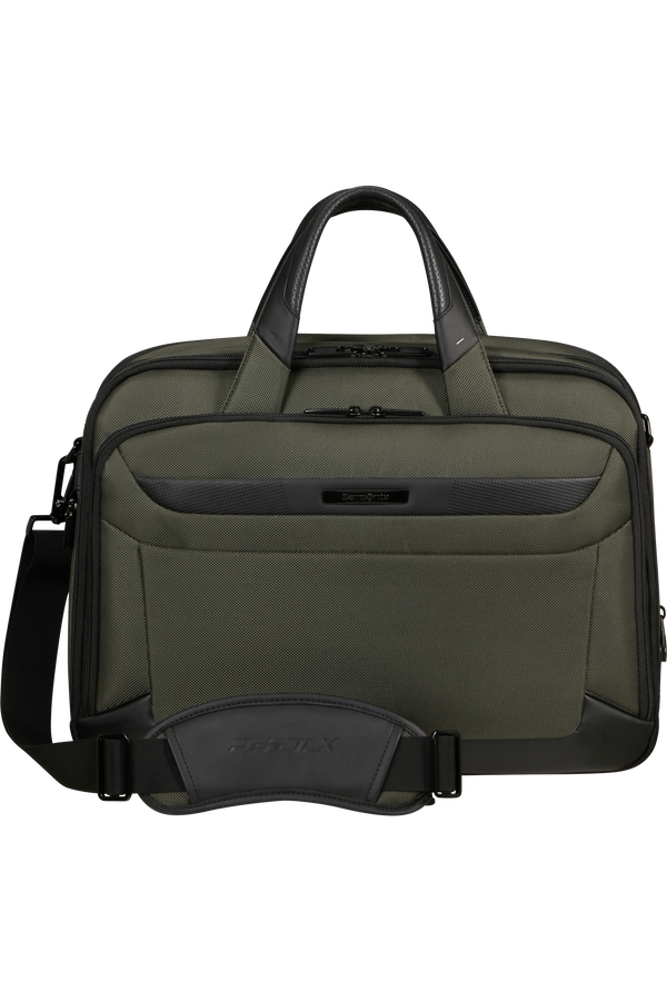 Samsonite Pro-Dlx 6 Bailhandle Expandable 15.6'  Zielony