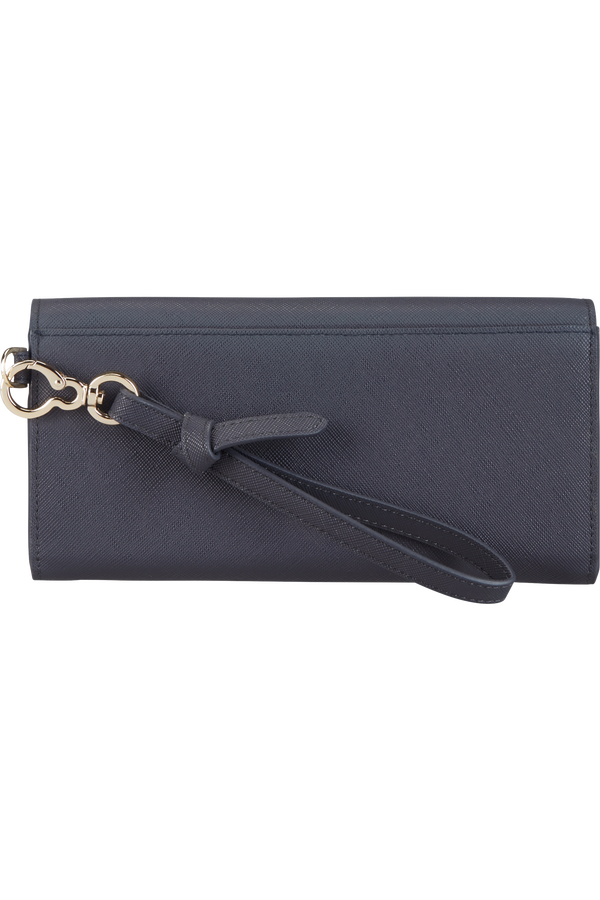 Samsonite My Samsonite Slg L W 14cc+2w+2z Coin  Grey Blue