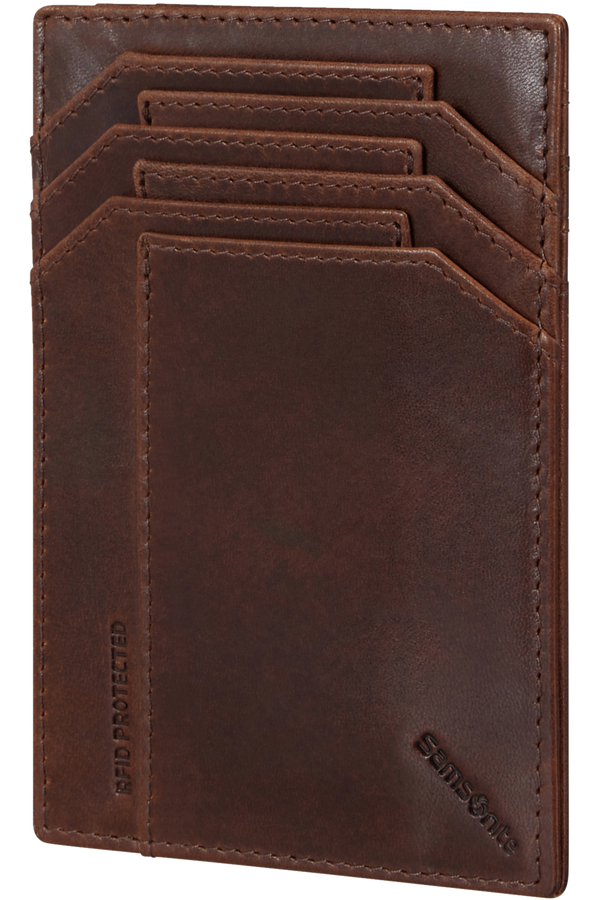 Samsonite Veggy Slg 733 - ALL IN ONE WALLET S  Ciemnobrązowy