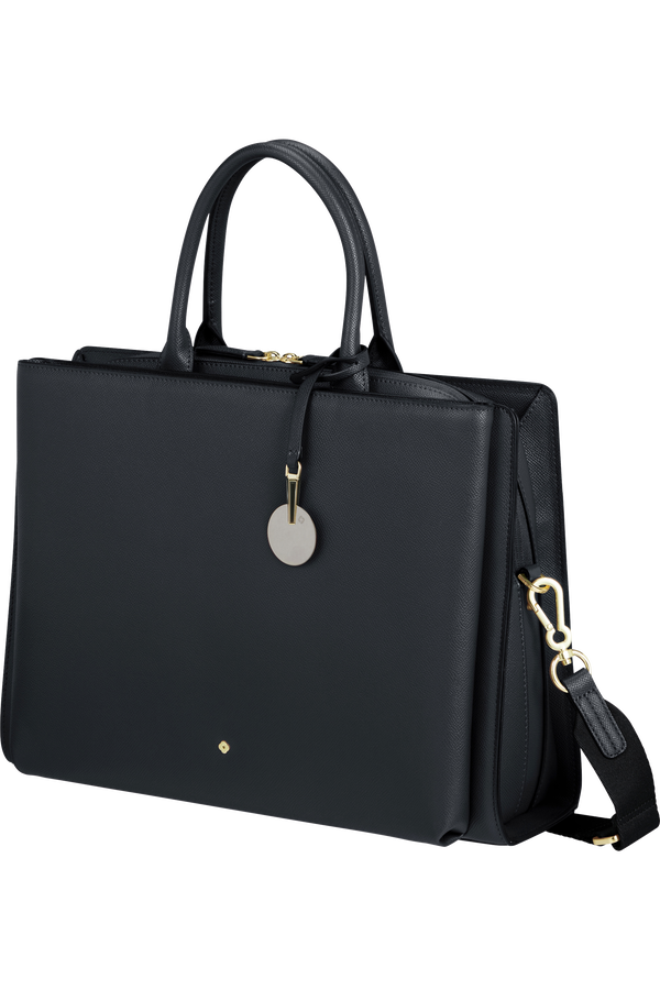 Samsonite Roundtheclock Tote 14.1' M  Czarny