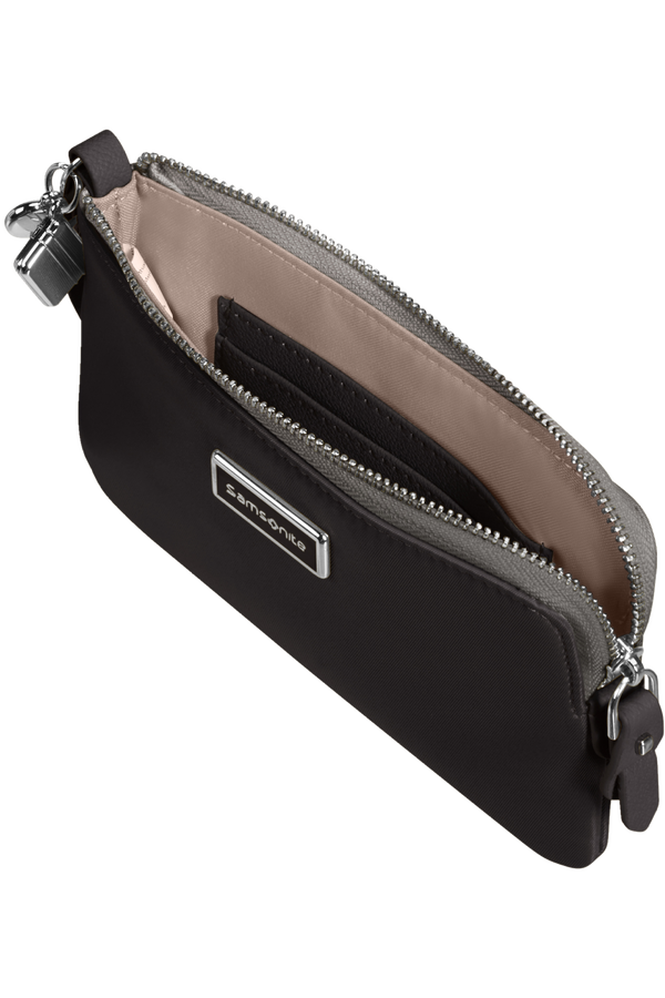 Samsonite Karissa 2.0 Slg Flat Pouch 3CC  Czarny Samsonite Karissa 2.0 Slg Flat Pouch 3CC  Czarny