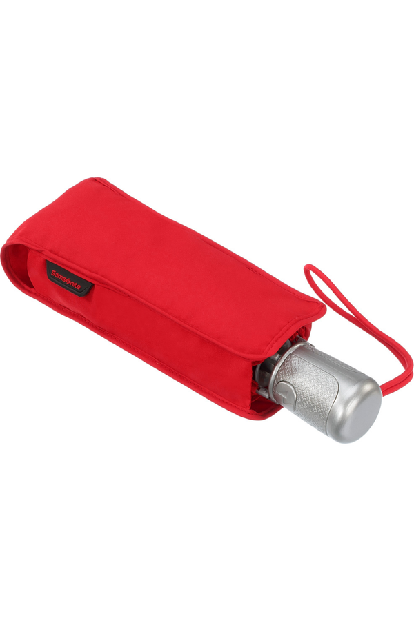 Samsonite Alu Drop S 4 Sect. Auto O/C  Tomato