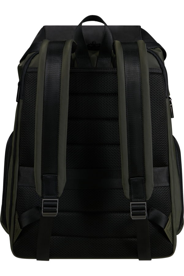 Samsonite Relyon Backpack M 15.6'' with flap  Zielony