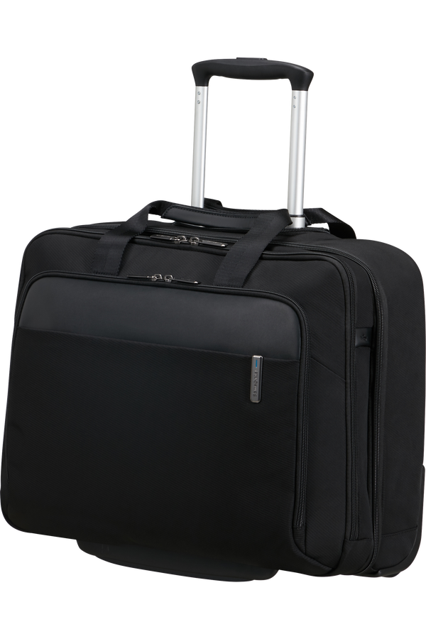 Samsonite Evosight Rolling Tote 17.3'  Czarny