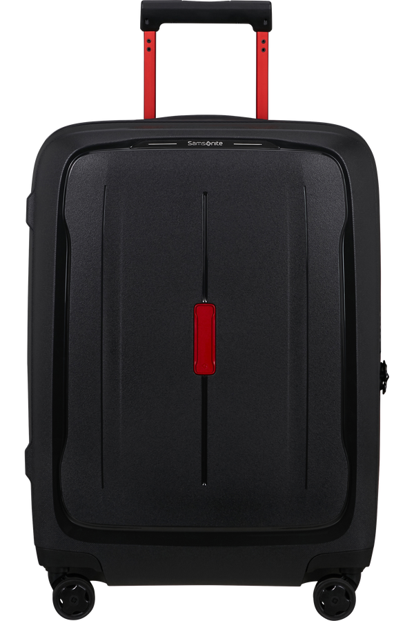 Samsonite Essens Spinner Expandable ZIP 55cm  Charcoal/Red