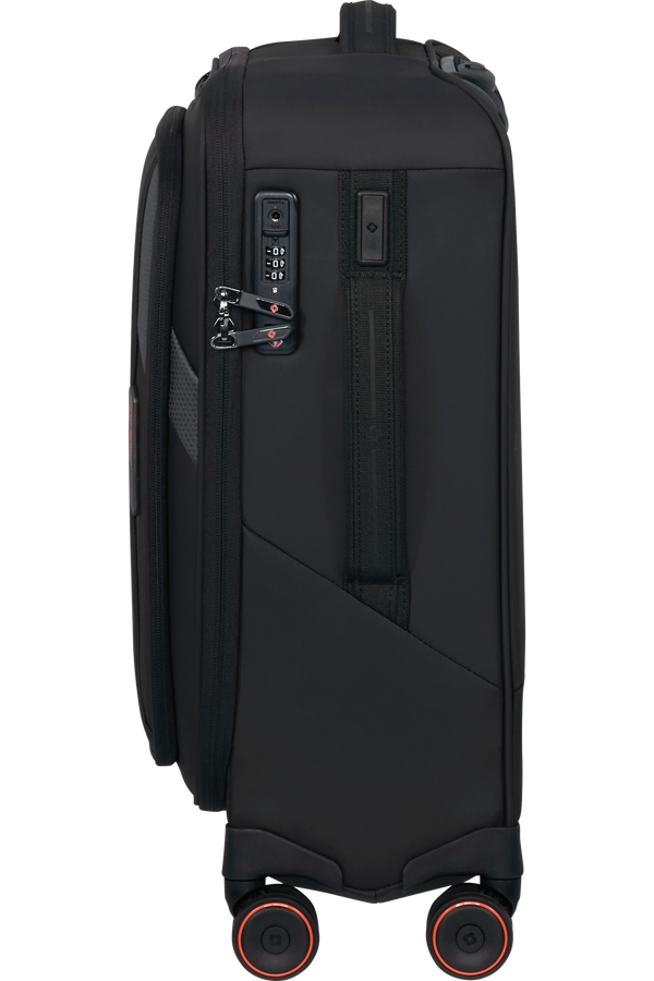 Samsonite Glazed Spinner Expandable 55cm  Czarny