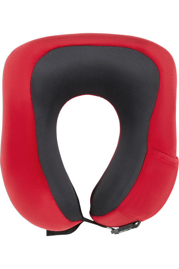 Samsonite Ta Revolution Ergonomic Memory Foam Pillow  Czerwony