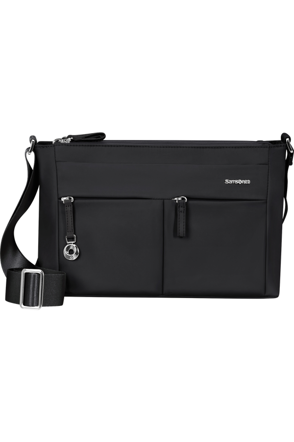 Samsonite Move 5.0 Horiz. Shoulder Bag + Flap  Czarny