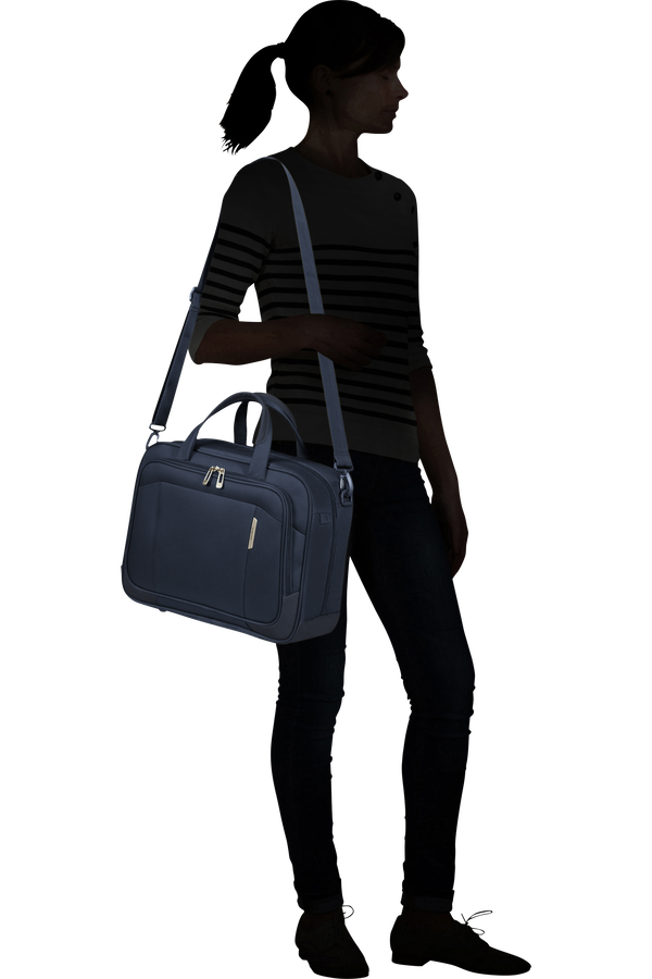 Samsonite Respark LAPTOP SHOULDER BAG  Midnight Blue Samsonite Respark LAPTOP SHOULDER BAG  Midnight Blue