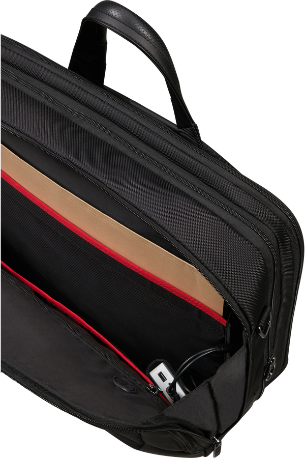 Samsonite Pro-Dlx 6 Bailhandle Expandable 17.3'  Czarny Samsonite Pro-Dlx 6 Bailhandle Expandable 17.3'  Czarny