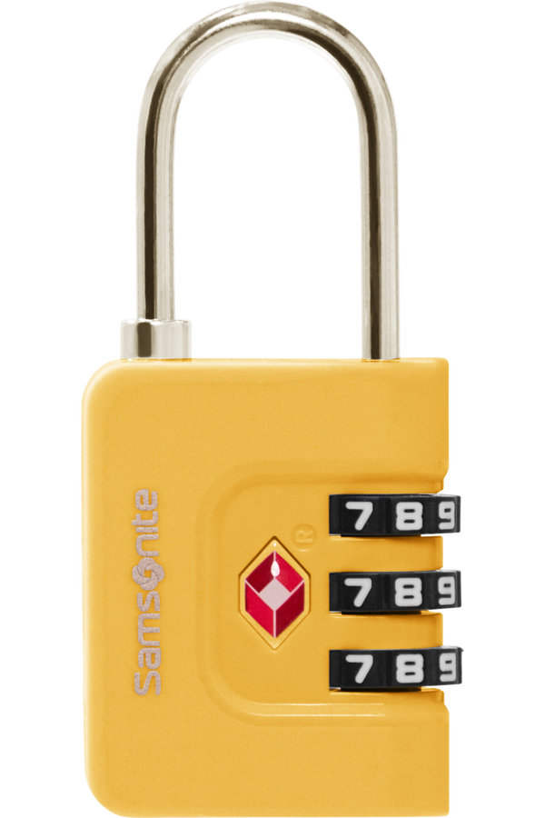 Samsonite Ta Revolution Combilock 3 dial TSA  Żółty