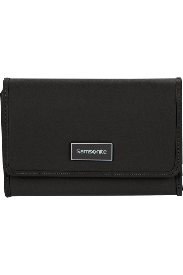 Samsonite Karissa Slg Wallet 12CC+ZIP EXT M  Czarny