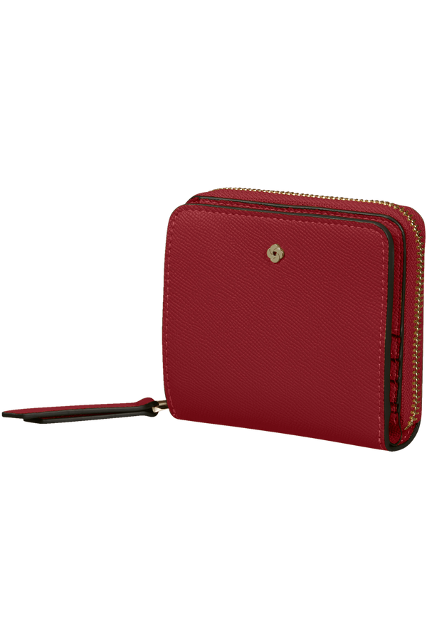 Samsonite Rightup Slg 341 - W 6CC+ZIP EXT  Ciemnoczerwony