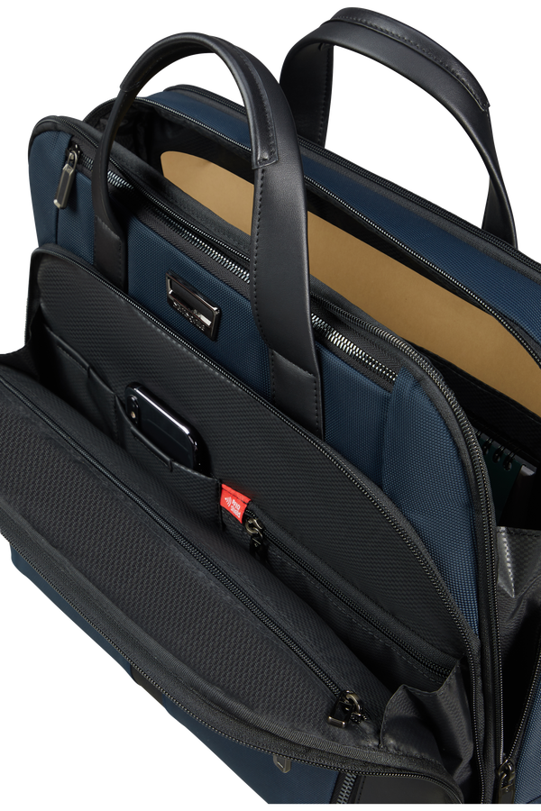 Samsonite Urban-Eye Bailhandle 15.6'  Niebieski