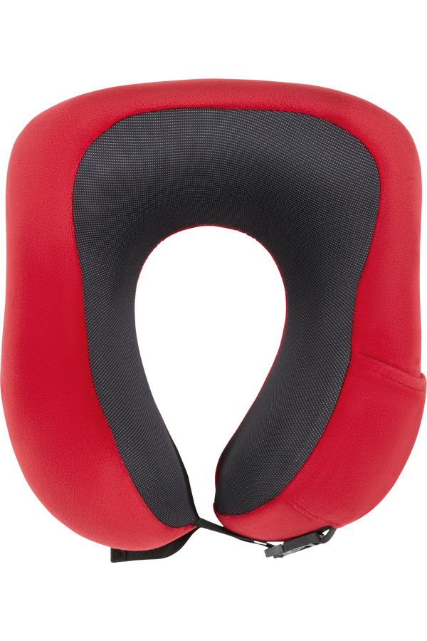 Samsonite Ta Revolution Ergonomic Memory Foam Pillow  Czerwony