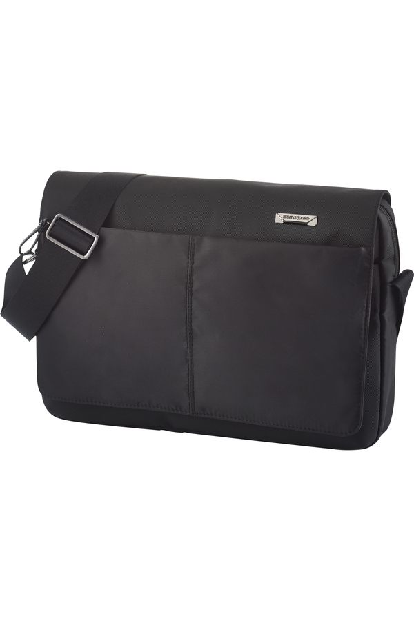 Samsonite Hip-Tech 2 Messenger 12.9'+Flap  Czarny