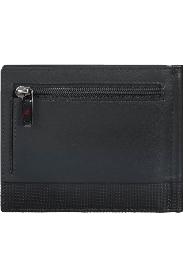 Samsonite Pro-Dlx 6 Slg 736 - 8CC H+MONEY CLIP+Z  Czarny