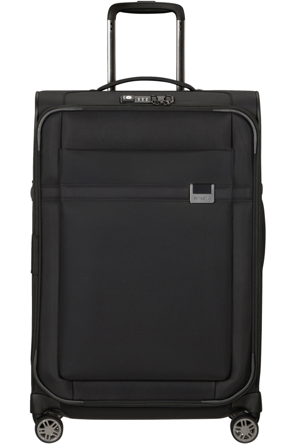 Samsonite Airea Spinner Expandable 67cm  Czarny