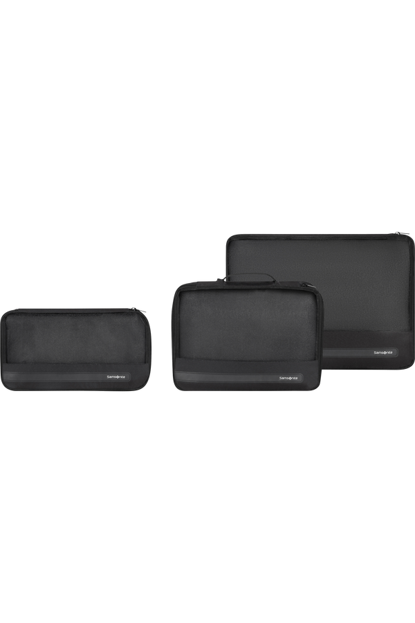 Samsonite Ta Revolution Set of 3 Packing Cubes  Czarny