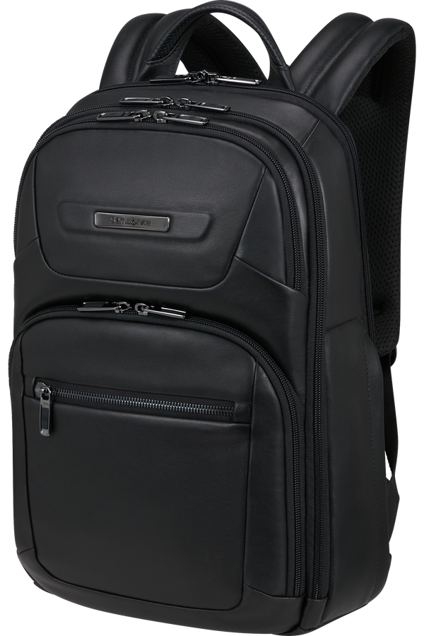 Samsonite Pro-Dlx 6 Leather Backpack 14.1'  Czarny Samsonite Pro-Dlx 6 Leather Backpack 14.1'  Czarny