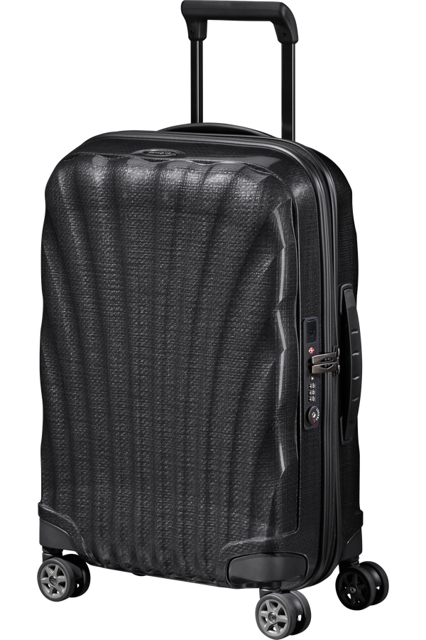 Samsonite C-Lite Spinner Expandable 55cm  Czarny