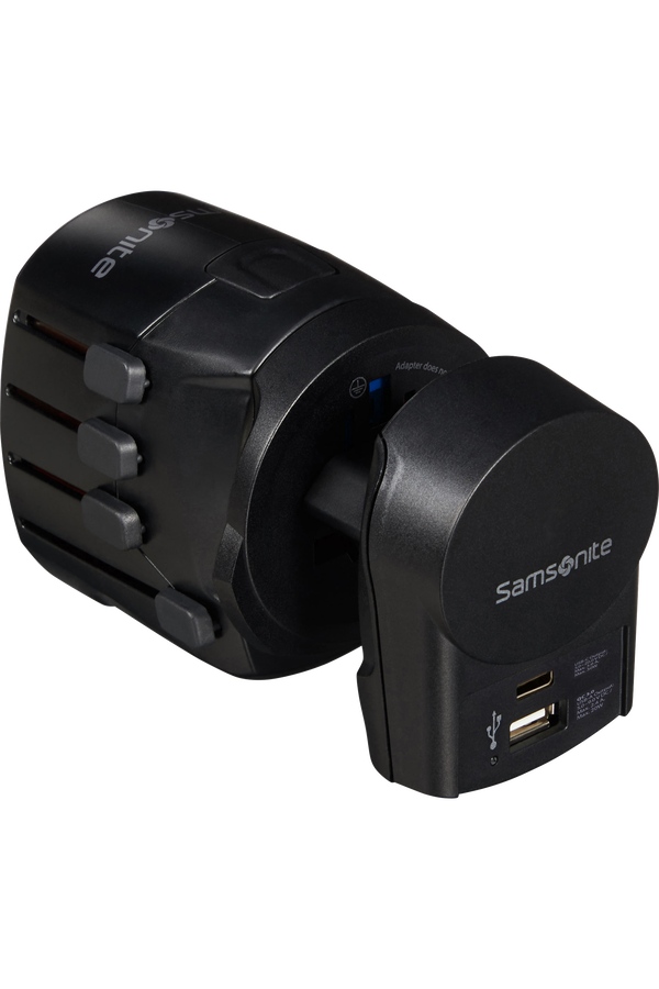 Ta Revolution Uniwersalny adapter podr&oacute;żny Pro 3-biegunowy + USB