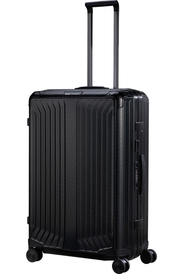 Samsonite Lite-Box Alu / Boss SPINNER 76/28 76cm  Graphite Monogram
