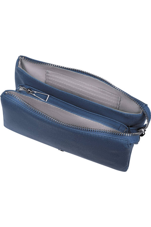 Samsonite Pouchy Triple Pouch M  Indigo Blue