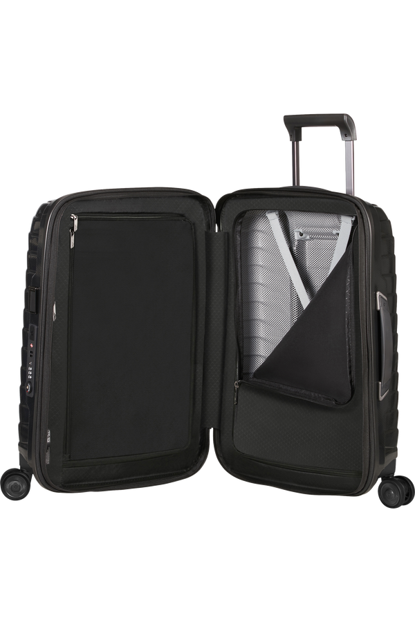 Samsonite Proxis Spinner Expandable 55cm  Czarny