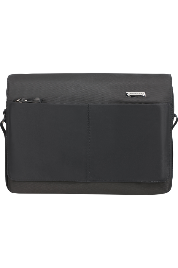 Samsonite Hip-Tech 2 Messenger 12.9'+Flap  Czarny