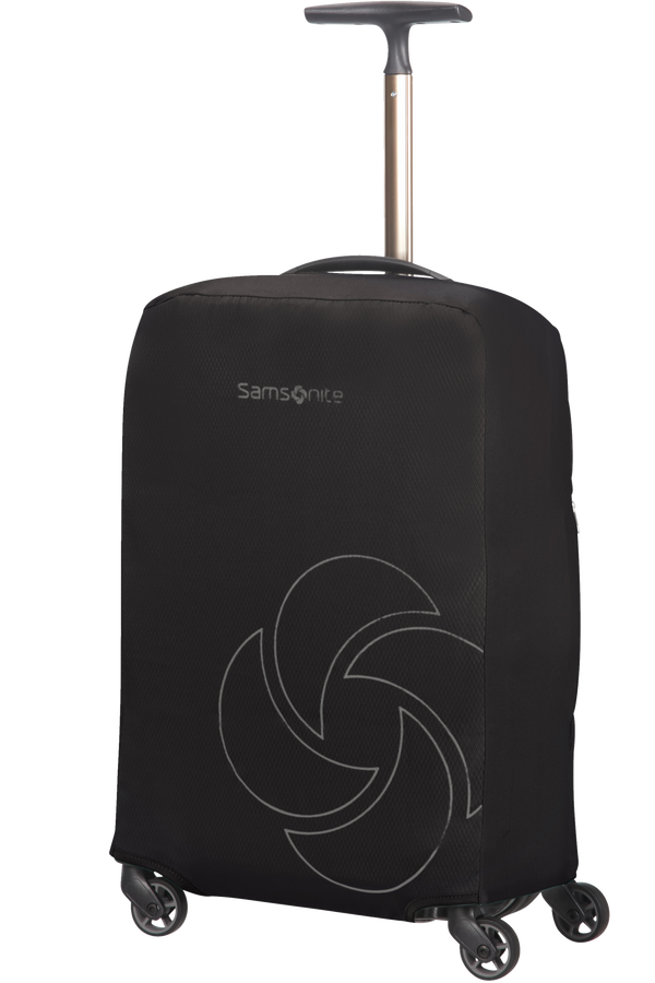 Samsonite Global Ta Foldable Luggage Cover S Czarny Samsonite Global Ta Foldable Luggage Cover S Czarny