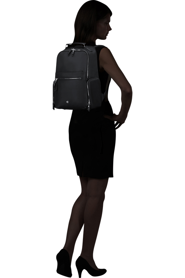 Samsonite Karissa Evo Round Backpack 15.6'  Czarny Samsonite Karissa Evo Round Backpack 15.6'  Czarny