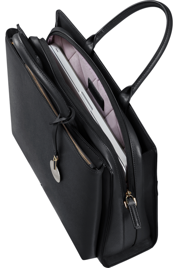 Samsonite Roundtheclock Tote 14.1' M  Czarny