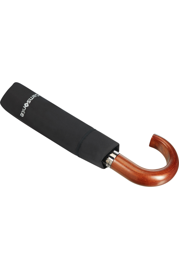 Samsonite Wood Classic S 3 Sect. Auto O/C Crook  Czarny Samsonite Wood Classic S 3 Sect. Auto O/C Crook  Czarny