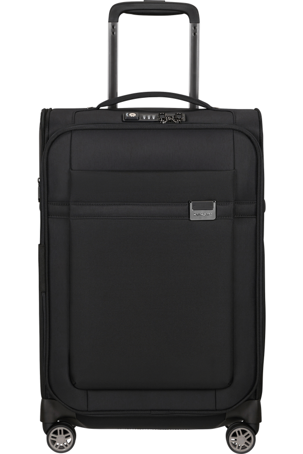 Samsonite Airea Spinner Expandable 35cm 55cm  Czarny