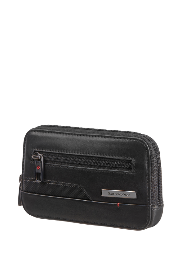 Samsonite Pro-Dlx 5 Slg 524-Z Round Key Pouch+2R Czarny Samsonite Pro-Dlx 5 Slg 524-Z Round Key Pouch+2R Czarny